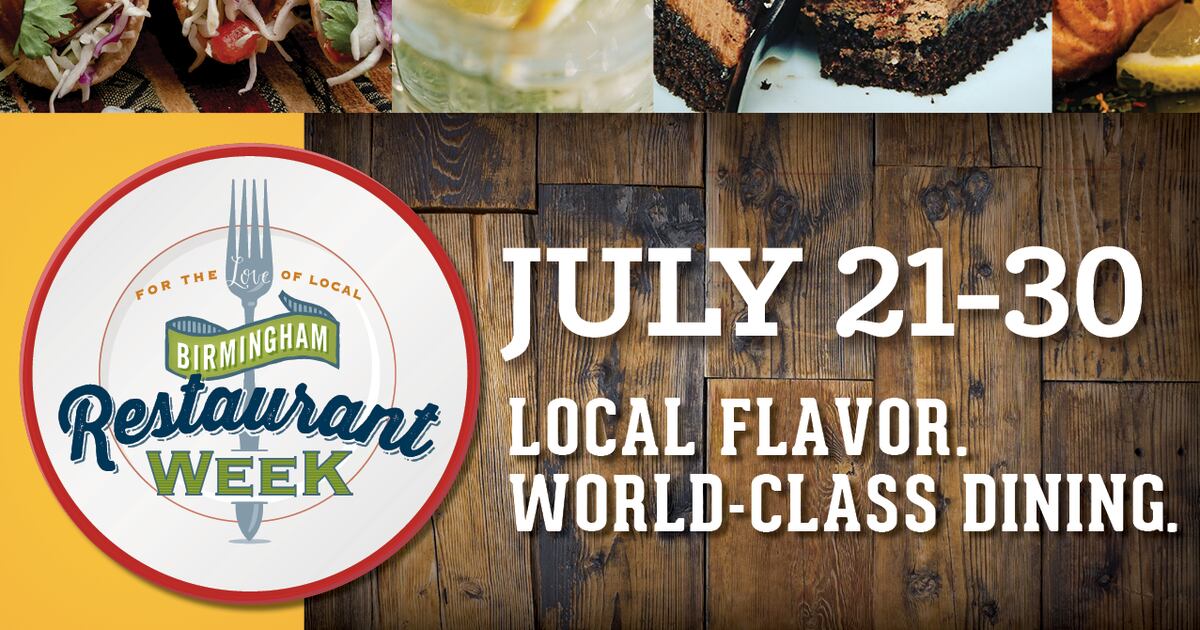 Birmingham Restaurant Week returns July 21-30