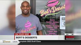 A power couple tackling college athletics and cupcakes together
