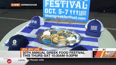 Opa! 50th Annual Greek Food Festival begins Thursday in Birmingham