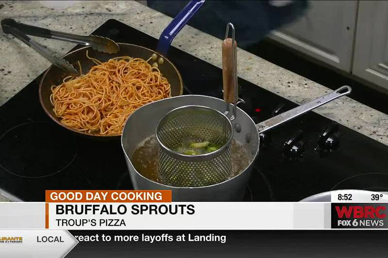 Troup’s Pizza: Bruffalo Sprouts