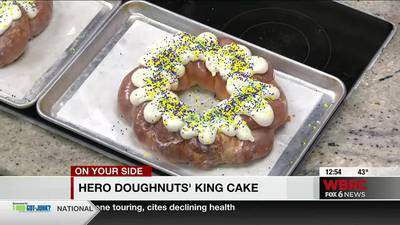 Hero Doughnuts: King Cake
