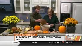 Pumpkin Stuffed with Everything Good
