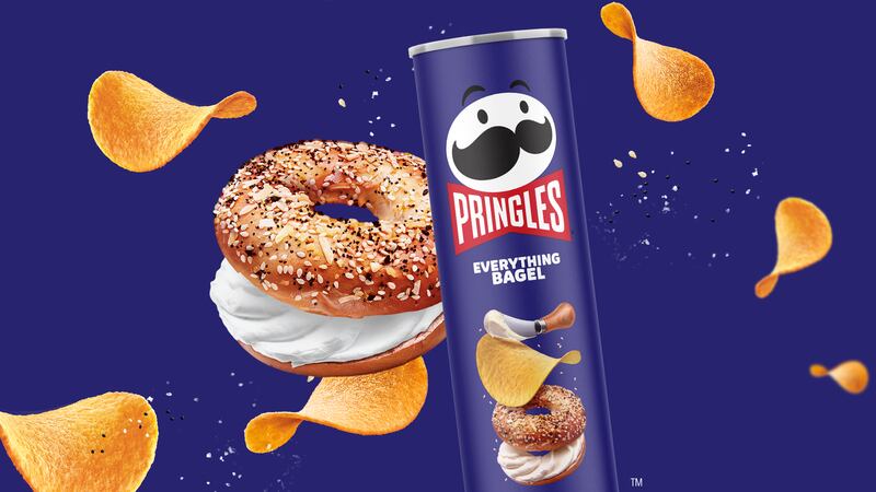 Pringles releases new limited-edition Everything Bagel chip