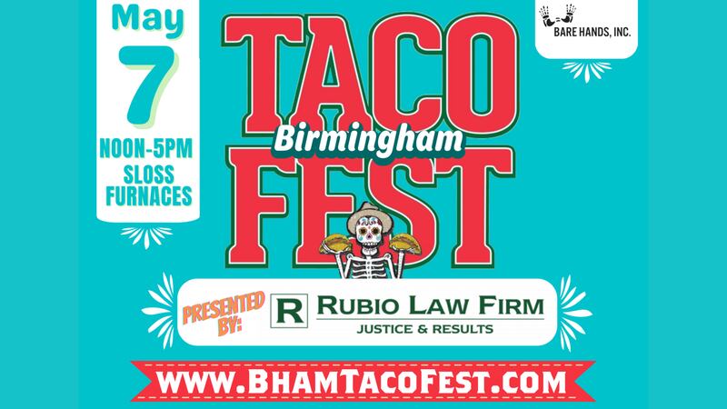 Bare Hands, Inc. presents Birmingham Taco Fest